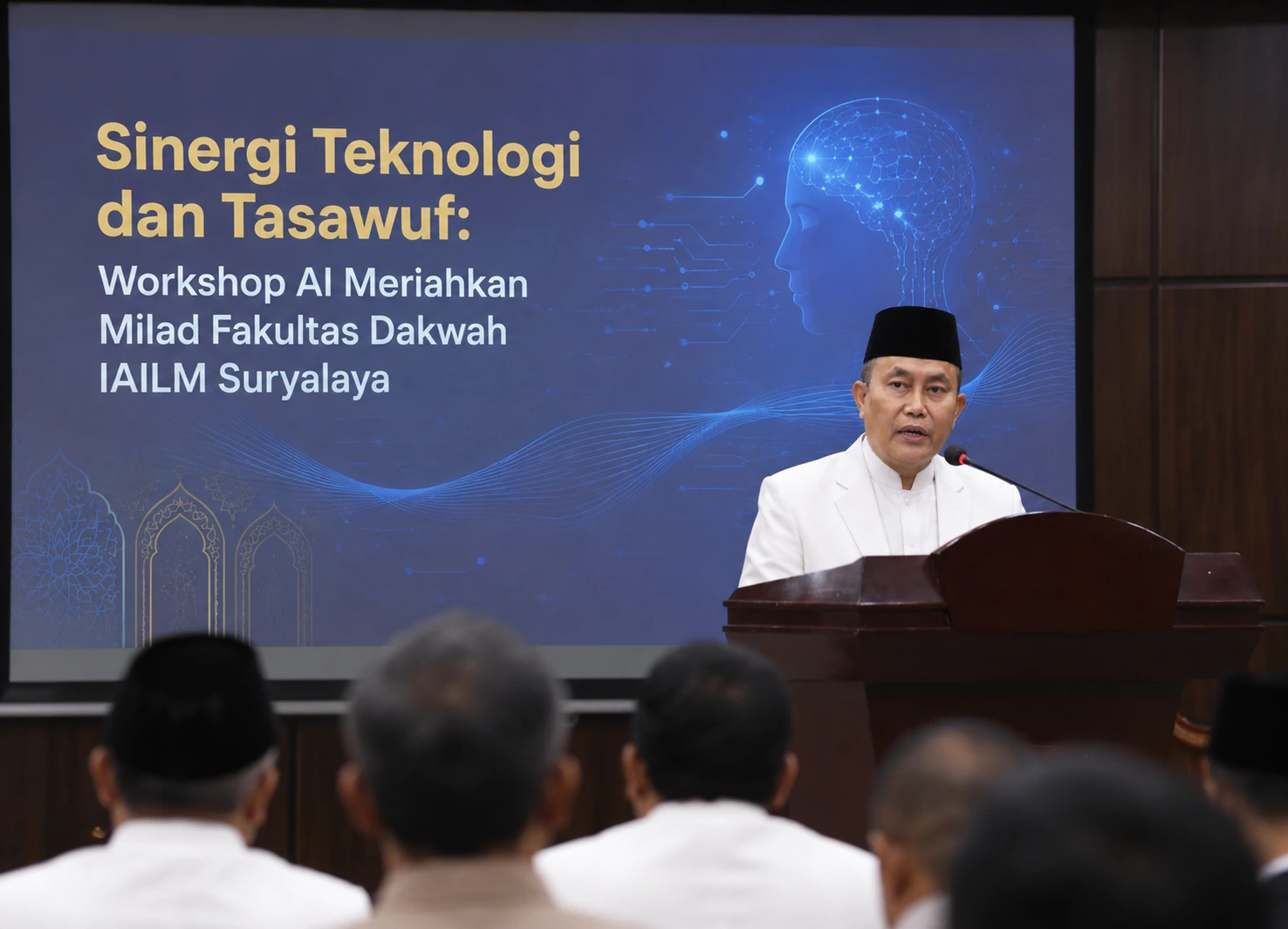 Cetak Da'i Masa Kini, Fakultas Dakwah IAILM Suryalaya Hadirkan Workshop AI di Hari Jadi