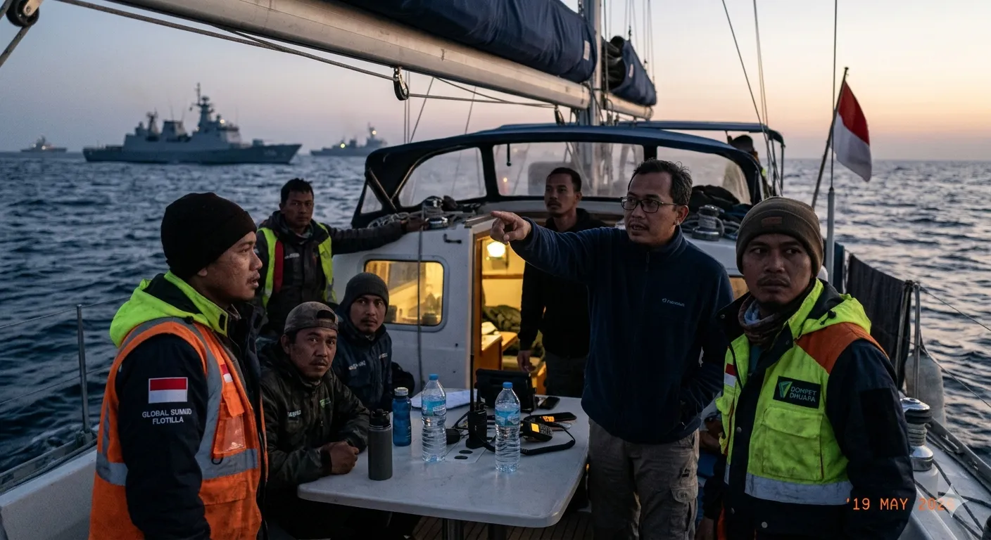 Israel Intersep Armada Gaza, Amil Senior Dompet Dhuafa Serukan Perang Narasi: "Jika Dunia Bungkam, Kita Tidak Boleh Diam!"