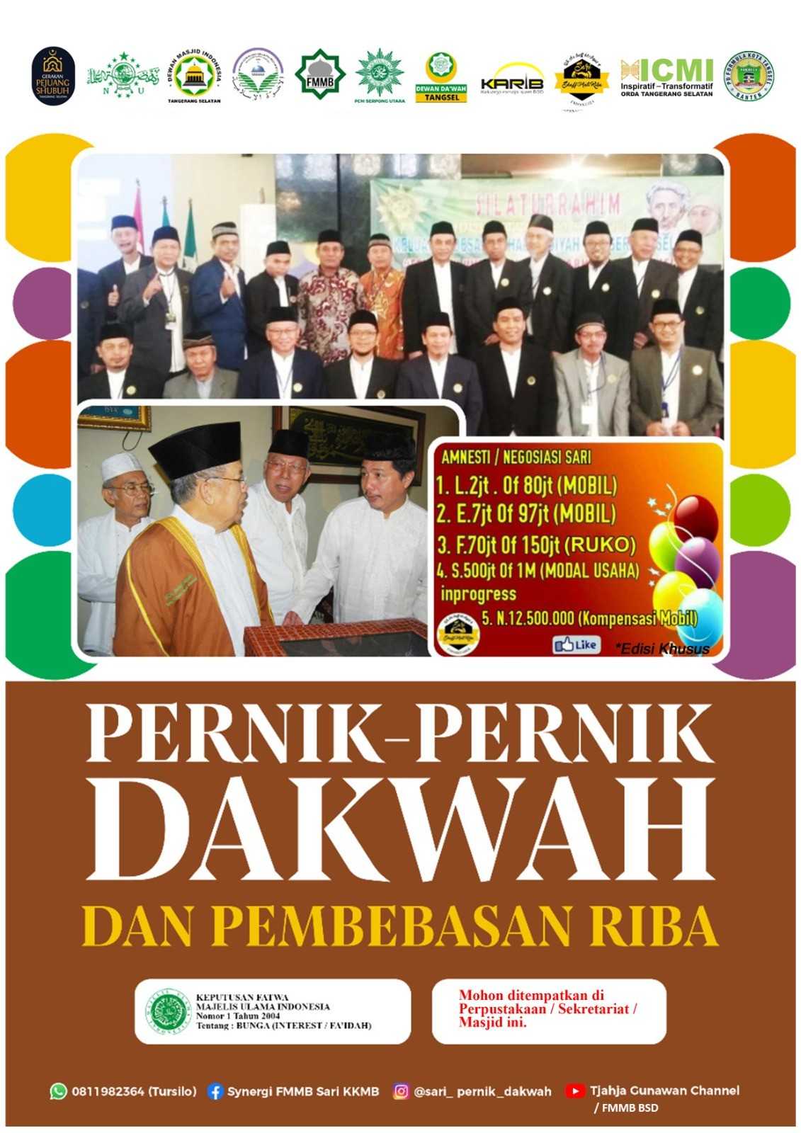 Program Pernik - Pernik Tokoh di luncurkan di Tangerang Selatan